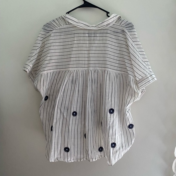 Madewell Stripes and Flowers Button Up - Picture 5 of 9